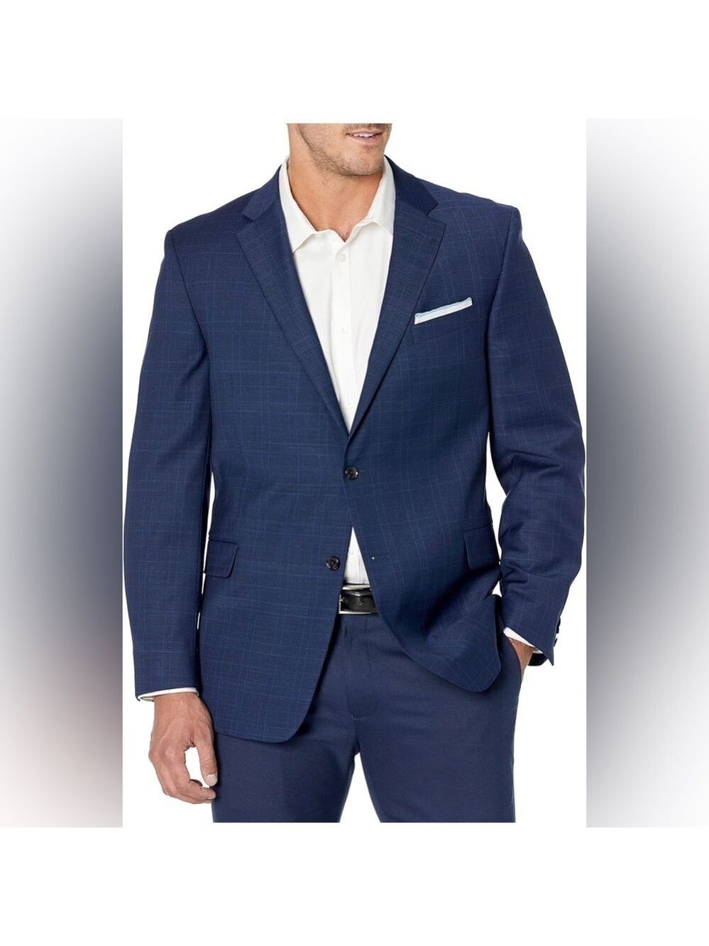 Tommy Hilfiger Mens Modern Fit Plaid Suit Separates - 40R / 32W x 30L - NWT